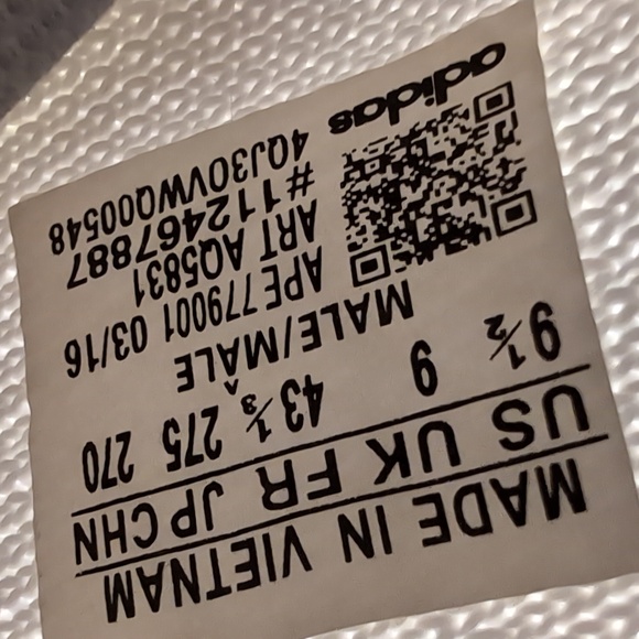 Mens Adidas Yeezy Boost 350 V2 Cream Triple White - Picture 3 of 4